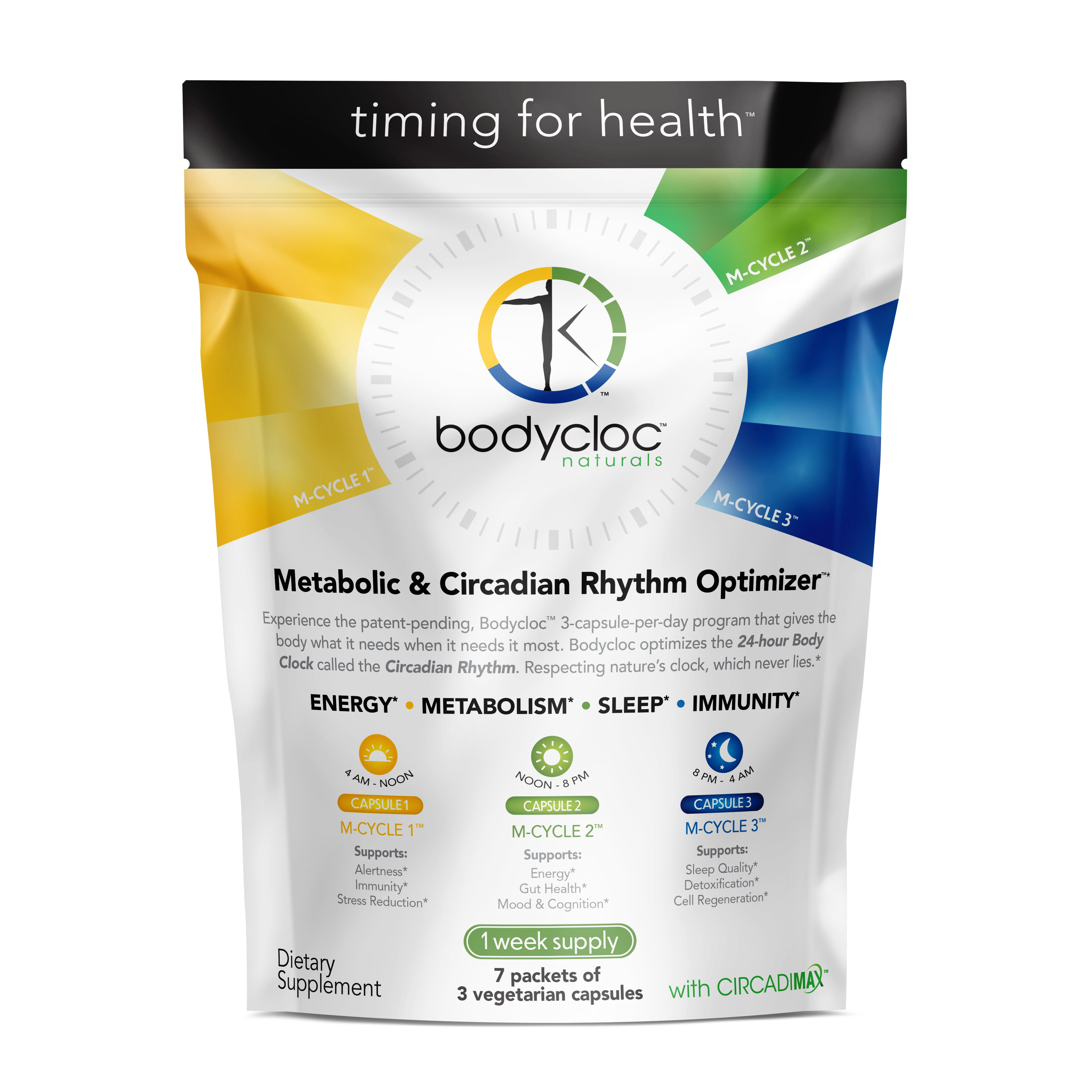 Bodycloc Supplements Weekly (7-Day Supply)